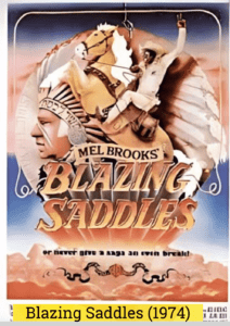 Blazing Saddles movie poster